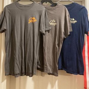 Used Bundle of three Guage Outdoors mens short sleeve medium t shirts